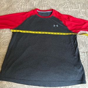Under Armour baseball style heat gear shirt